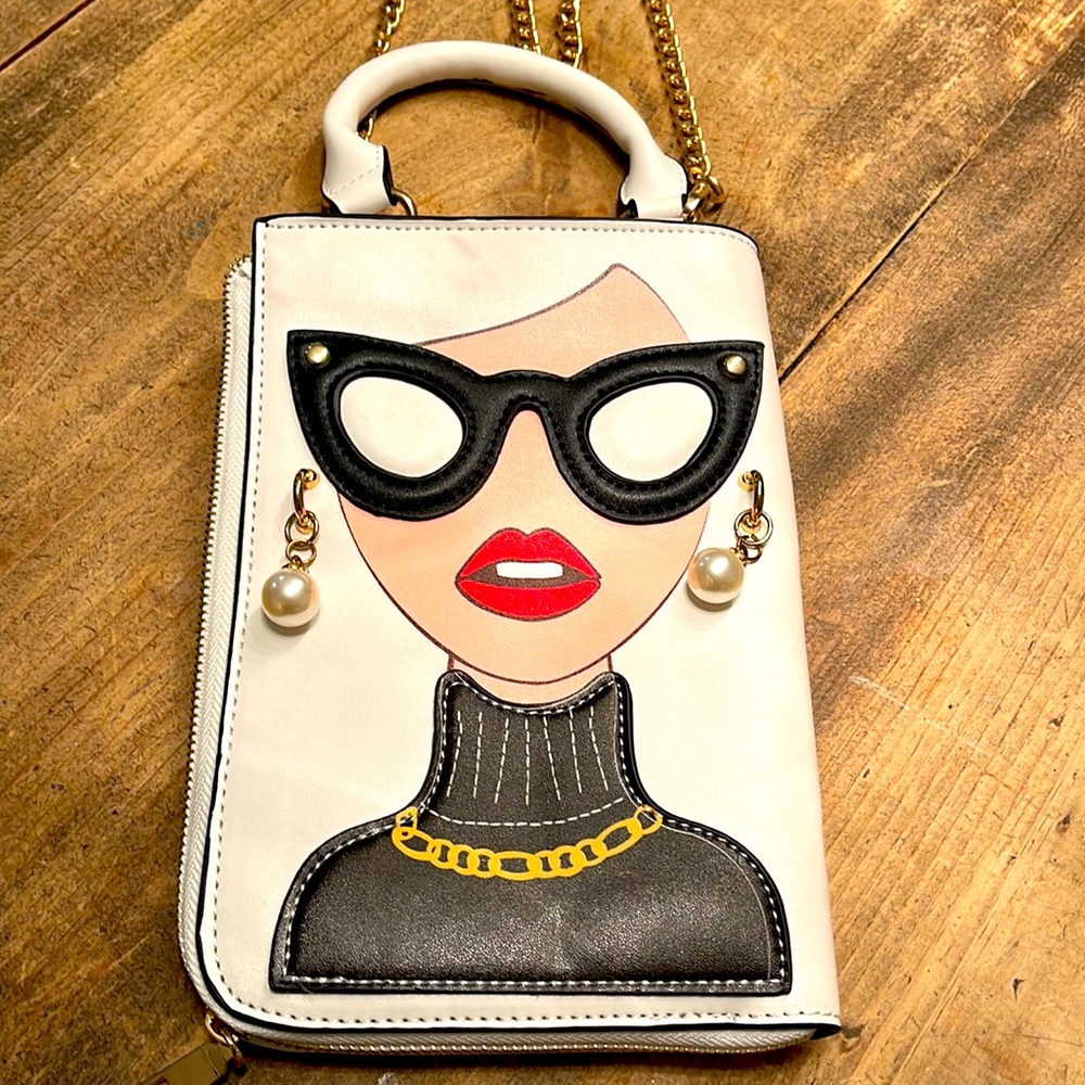 Fun Lady of NY purse. Great conversation bag